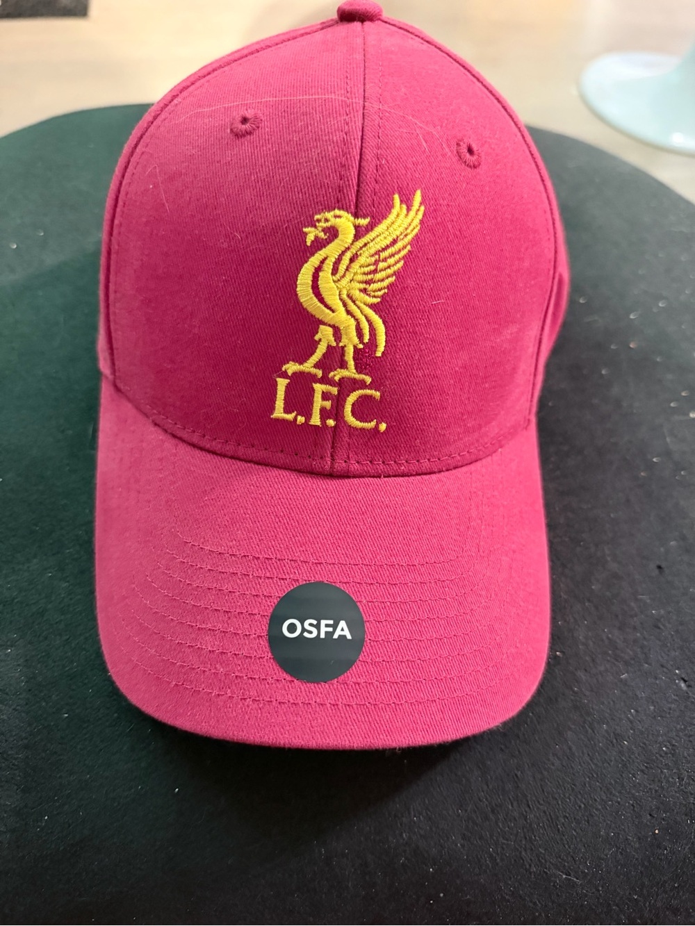 Red and Yellow Liverpool Baseball Cap